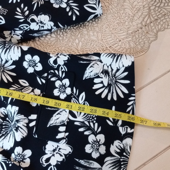 Jones Studio Separates Blazer Button Down Floral Print Sz 16 - Picture 14 of 15